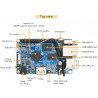 Orange Pi PC Plus - Alwinner H3 Quad-Core 1 GB RAM + 8 GB EMMC - zdjęcie 4