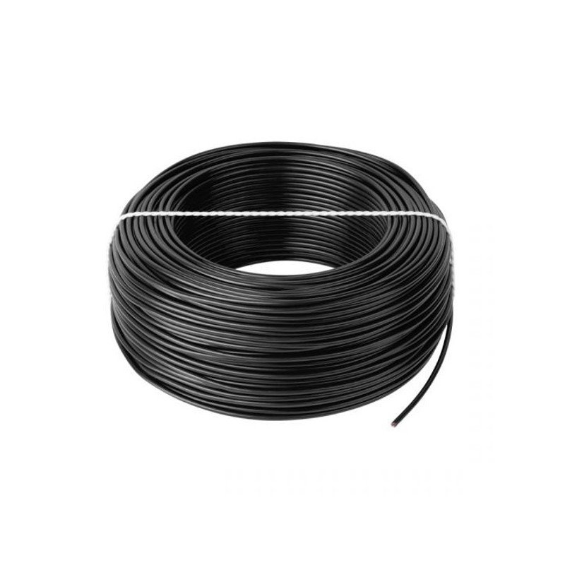 Instalační kabel LgY 1x1,5 H07V-K - černý - 1m