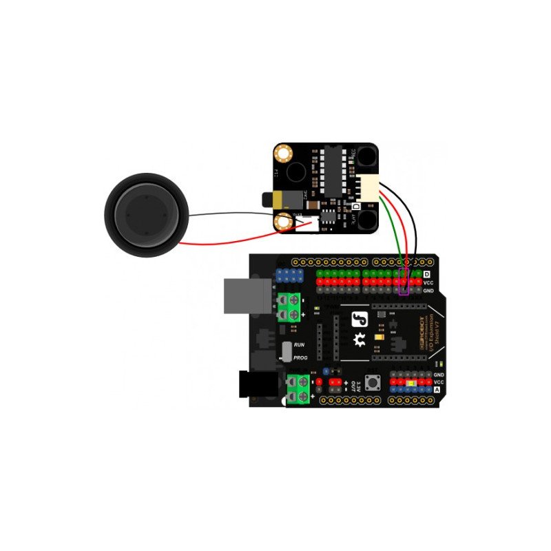 DFRobot Gravity - modul záznamu zvuku ISD1820