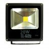 Tenká venkovní lampa LED ART, 20 W, 1200 lm, IP66, AC90-240V, 3000K - teplá bílá - zdjęcie 2