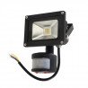 Venkovní lampa LED ART se senzorem pohybu, 10 W, 600 lm, IP65, AC80-265V, 4000K - neutrální bílá - zdjęcie 1