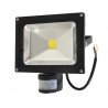 ART HQ PIR LED venkovní lampa s detektorem pohybu, 20W, 1800lm, IP65, AC80-265V, 4000K - neutrální bílá - zdjęcie 1