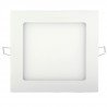 LED ART SLIM panel pro zapuštěné hranaté 8,5cm, 3W, 210lm, AC80-265V, 3000K - teplá bílá - zdjęcie 1