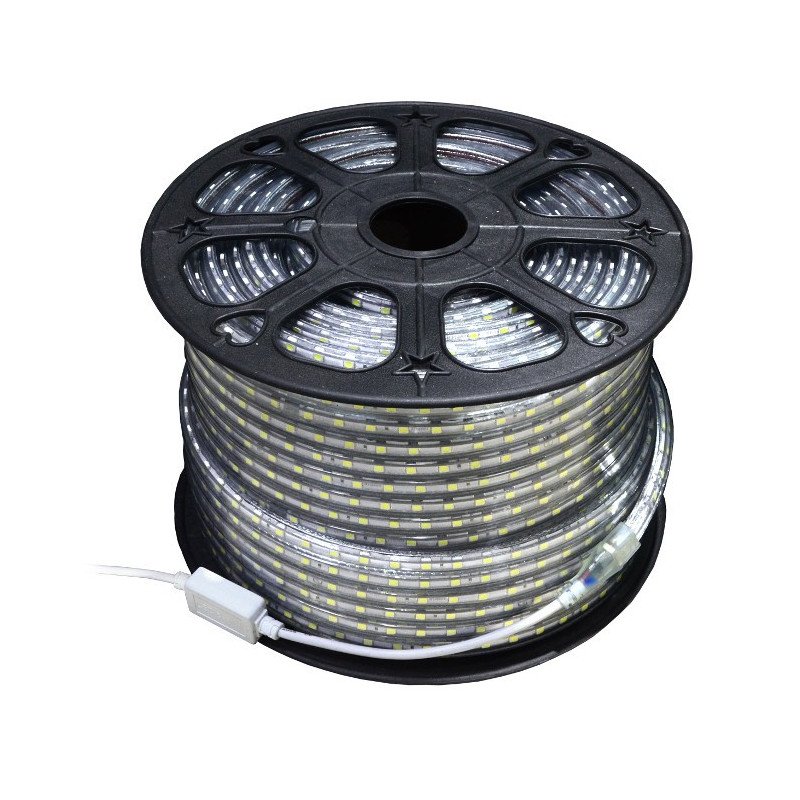 LED pásek SMD3528 IP65 4,8W, 60 diod / m, 12mm, AC230V, bílo-neutrální - 50m