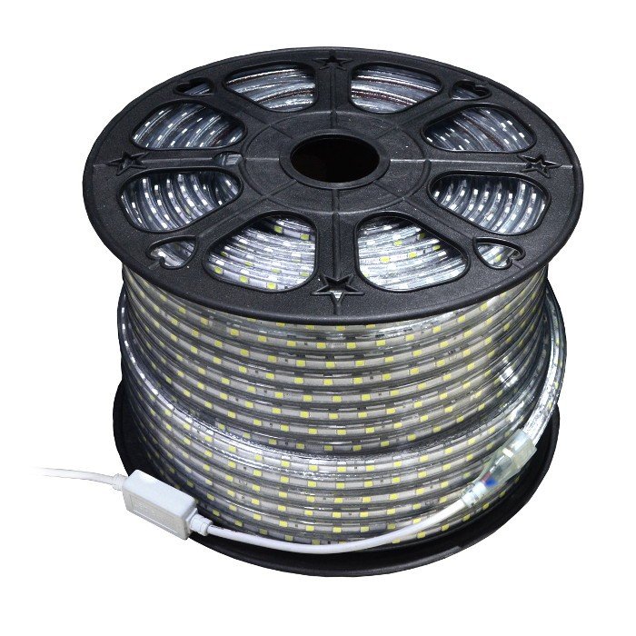 LED pásek SMD3528 IP65 4,8W, 60 diod / m, 12mm, AC230V, bílo-neutrální - 50m