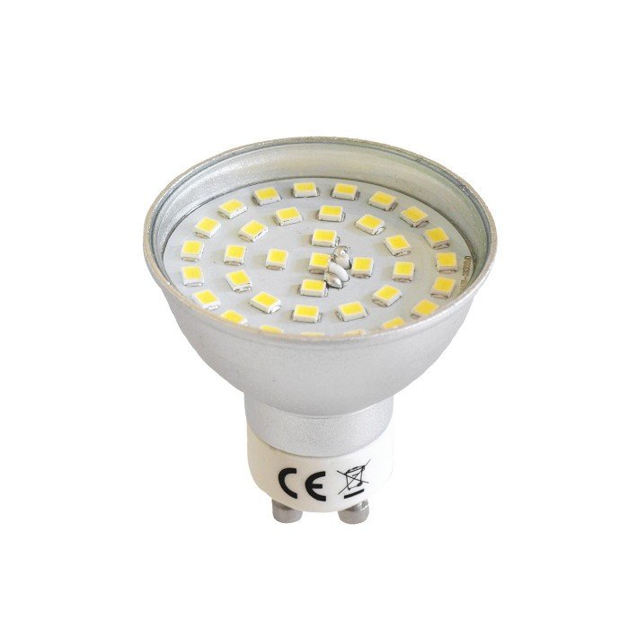 LED žárovka ART, GU10, 4,6 W, 410 lm, teplá barva