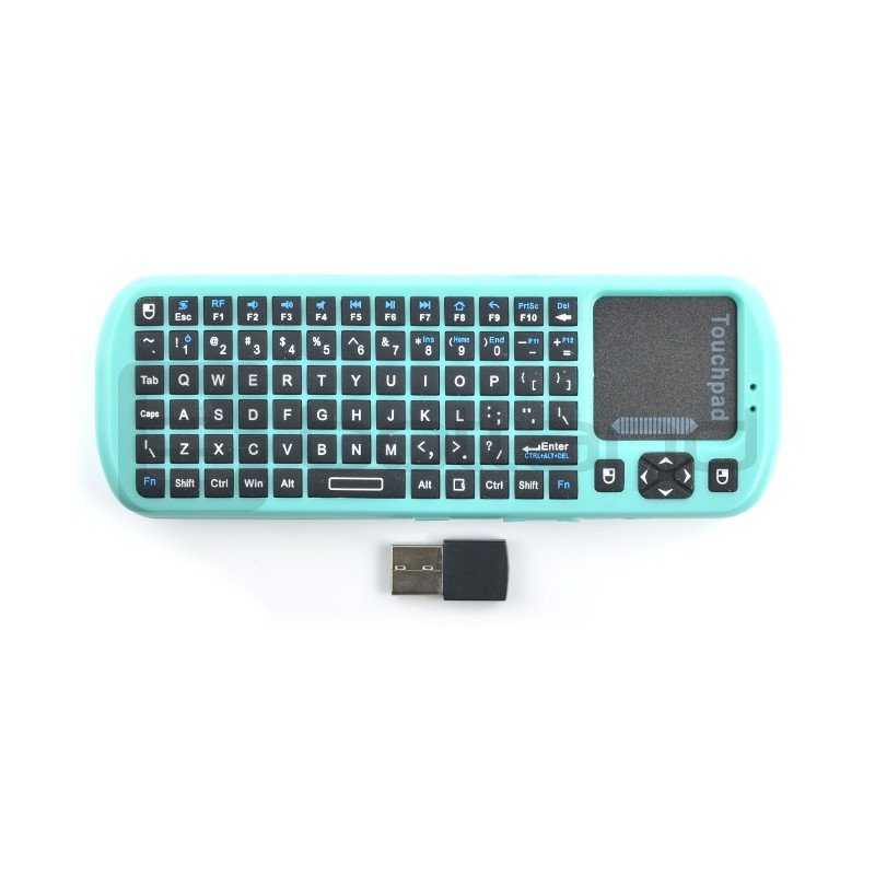 Bezdrátová klávesnice + touchpad pro PineA64 +