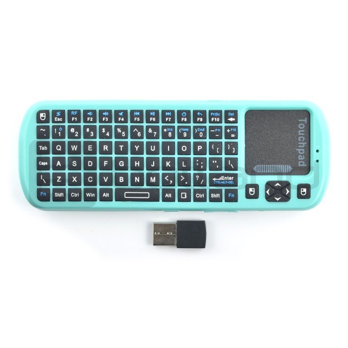 Bezdrátová klávesnice + touchpad pro PineA64 +