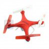 Dron Over-Max X-Bee 3.1 Plus 2,4 GHz quadrocopter dron s kamerou - červený - 34 cm + 2 další baterie - zdjęcie 1