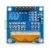 OLED displej, modrá grafika, 0,96 '' 128x64px SPI / I2C - kompatibilní s Arduino - zdjęcie 3