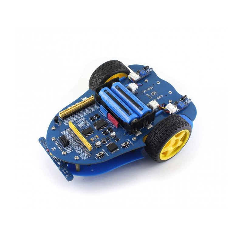 AlphaBot - Pi Acce Pack - dvoukolová robotická platforma se senzory a stejnosměrným pohonem a kamerou pro Raspberry Pi