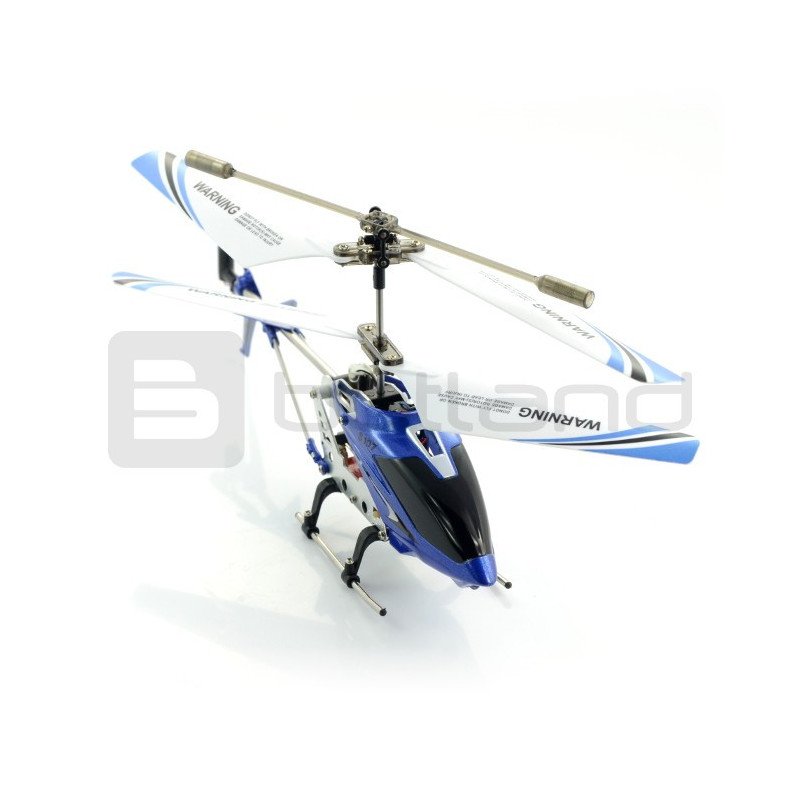 Vrtulník Syma S107G Gyro 2,4 GHz - dálkově ovládaný - 22 cm - modrý