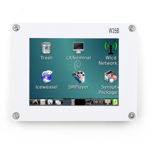 Odporová dotyková obrazovka W35B LCD TFT 3,5 '' 320x240px pro NanoPi 2