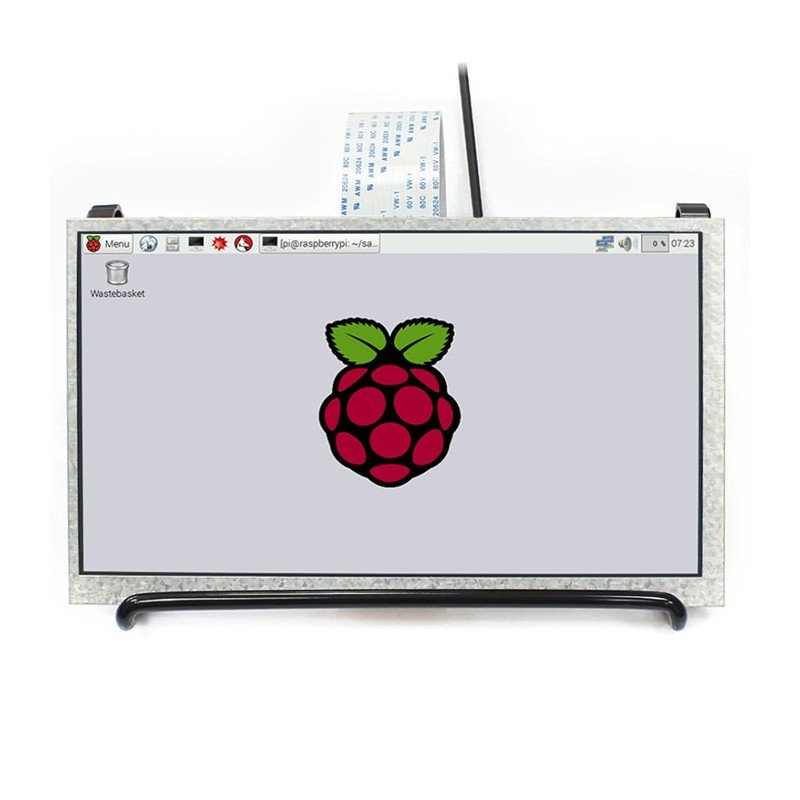 IPS LCD obrazovka 7 '' 1024x600px DPI pro Raspberry Pi 3/2 / Zero / Zero W