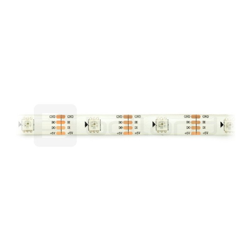 RGB LED pásek WS2813 - digitální, adresovaný - 30 LED / m, 9W / m, 5V - 5m