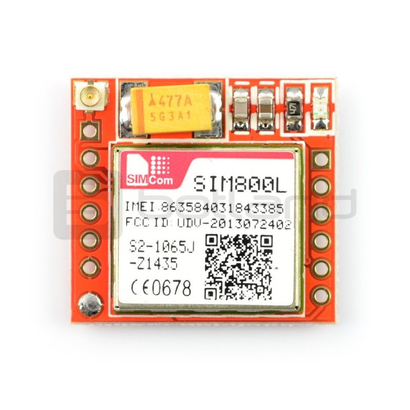 GSM GPRS modul - SIM800L - pro Arduino a Raspberry Pi