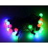 Osvětlení vánočních stromků LED koule - RGB - 40 ks. - zdjęcie 1
