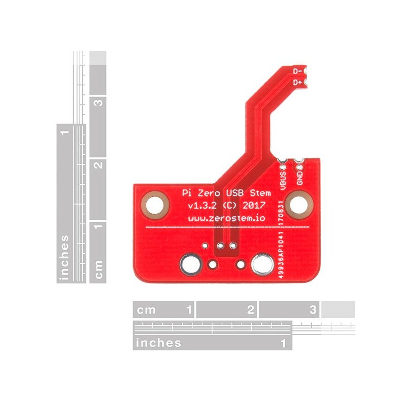 SparkFun - Shield s USB konektorem pro Raspberry Pi Zero