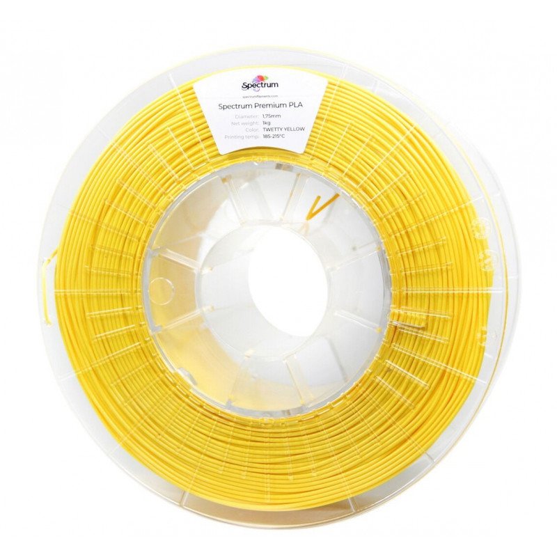 Filament Spectrum PLA 1,75 mm 1 kg - tweety žlutá