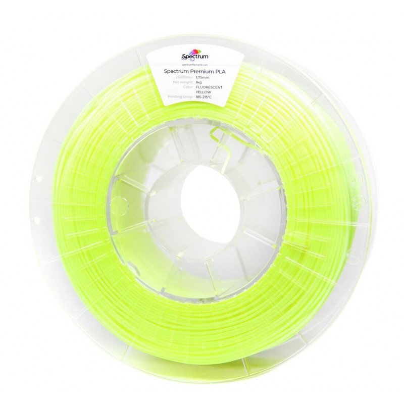 Filament Spectrum PLA 1,75 mm 1 kg - fluorescenční žlutá