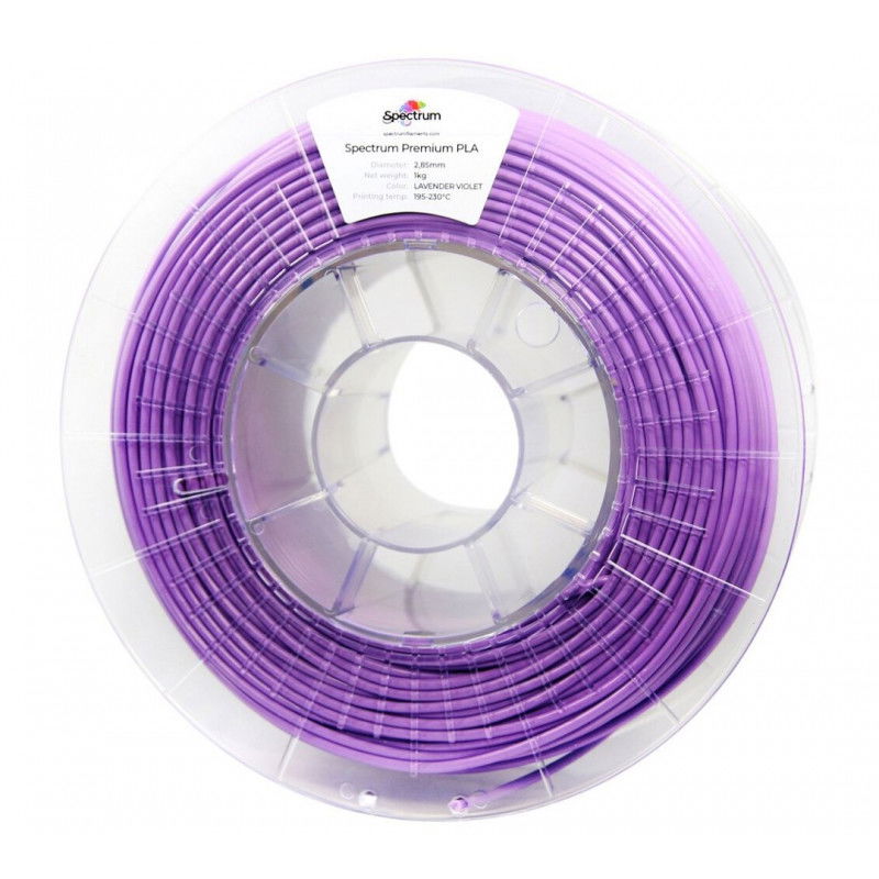 Filament Spectrum PLA 2,85mm 1kg -levandule fialová