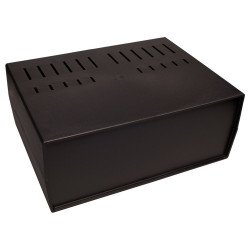 Plastové odvětrávané pouzdro Kradex Z39 - 296x218x119mm černé