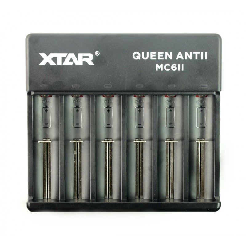 Nabíječka Li-Ion baterií - XTAR MC6 II - AA, AAA 1-6 ks.