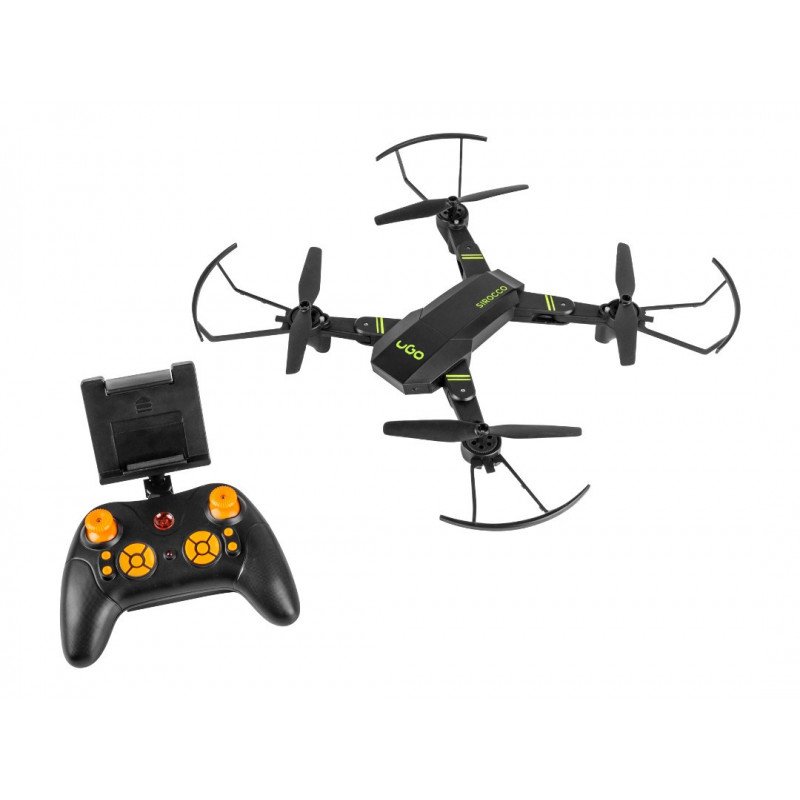 WiFi quadrocopterový dron UGo Sirocco 2,4 GHz s kamerou - 44 cm