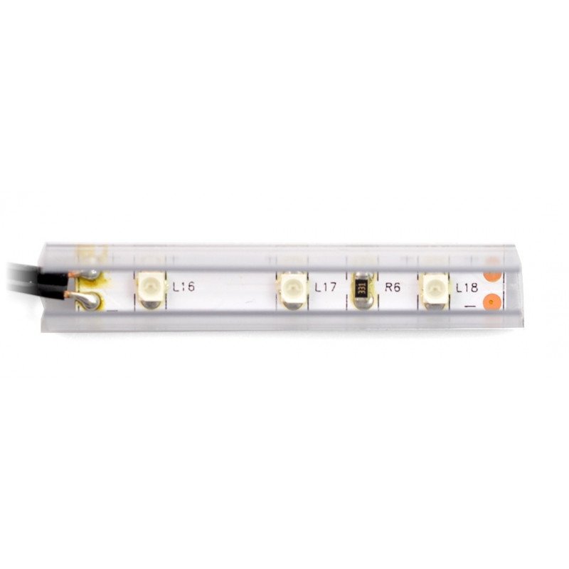 LED osvětlení polic NSP-50, 3 LED, bílo-studené - 12V / 0,24W