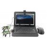 LCD TFT 10,1 '' 1024x600px pro Raspberry Pi 3/2 / B + - pouzdro + klávesnice + myš + napájecí zdroj - zdjęcie 2