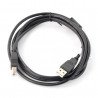 Kabel USB A - B s feritovým filtrem - 1,8 m - zdjęcie 2