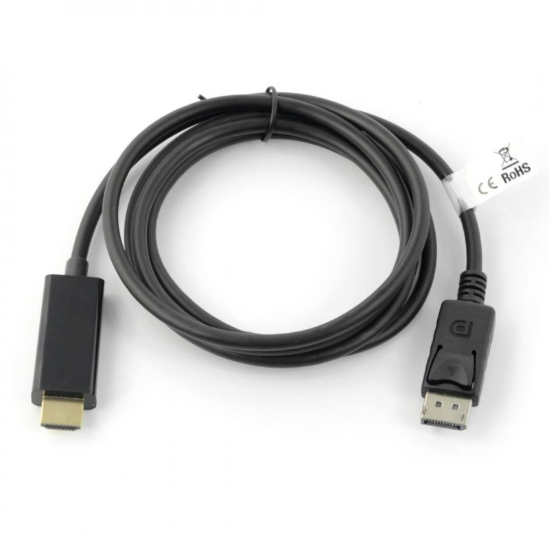 DisplayPort - kabel HDMI-M Lanberg - dlouhý 1,8 m