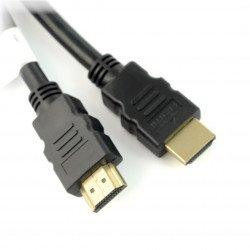 Kabel HDMI Lanberg třídy 1.4 - černý - dlouhý 1 m
