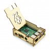Dřevěné pouzdro Raspberry Pi Model 3/2 / B + Dřevěné pouzdro Raspberry Pi Model 3/2 / B + - zdjęcie 5