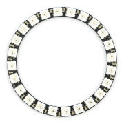 RGB LED prsten WS2812B 5050 x 24 LED - 66 mm
