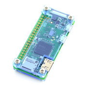 Pouzdro Raspberry Pi Zero - Fluo Open - modré