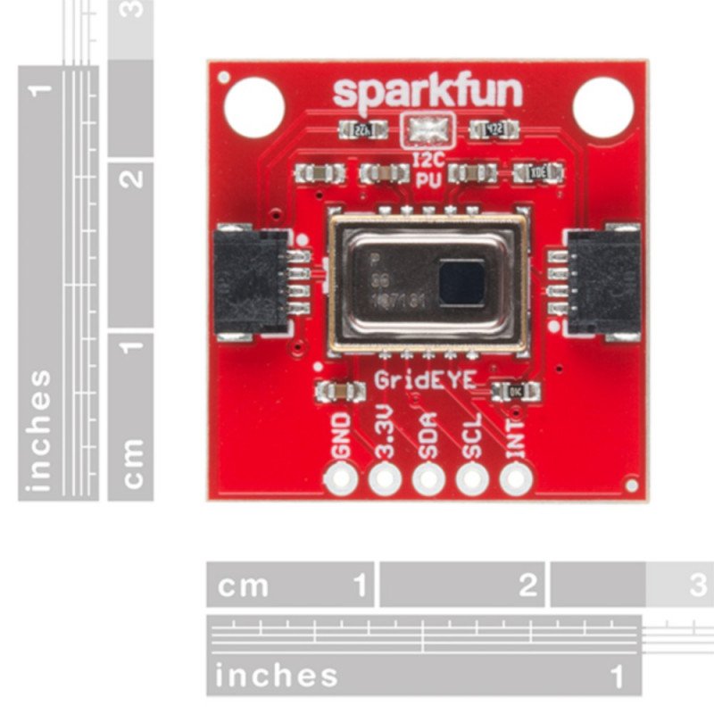 SparkFun AMG8833 - Grid-EYE I2C teplotní senzor (QWIIC)