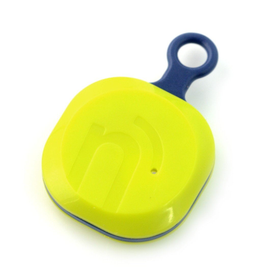 NotiOne Play - Bluetooth lokátor s bzučákem a tlačítkem - limetkově zelená