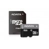 Paměťová karta Adata microSD 8 GB 50 MB / s UHS-I třída 10 s adaptérem - zdjęcie 2