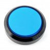Tlačítko 10cm - modré - ploché - zdjęcie 1