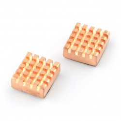 Sada chladičů pro Raspberry Pi s tepelně vodivou páskou