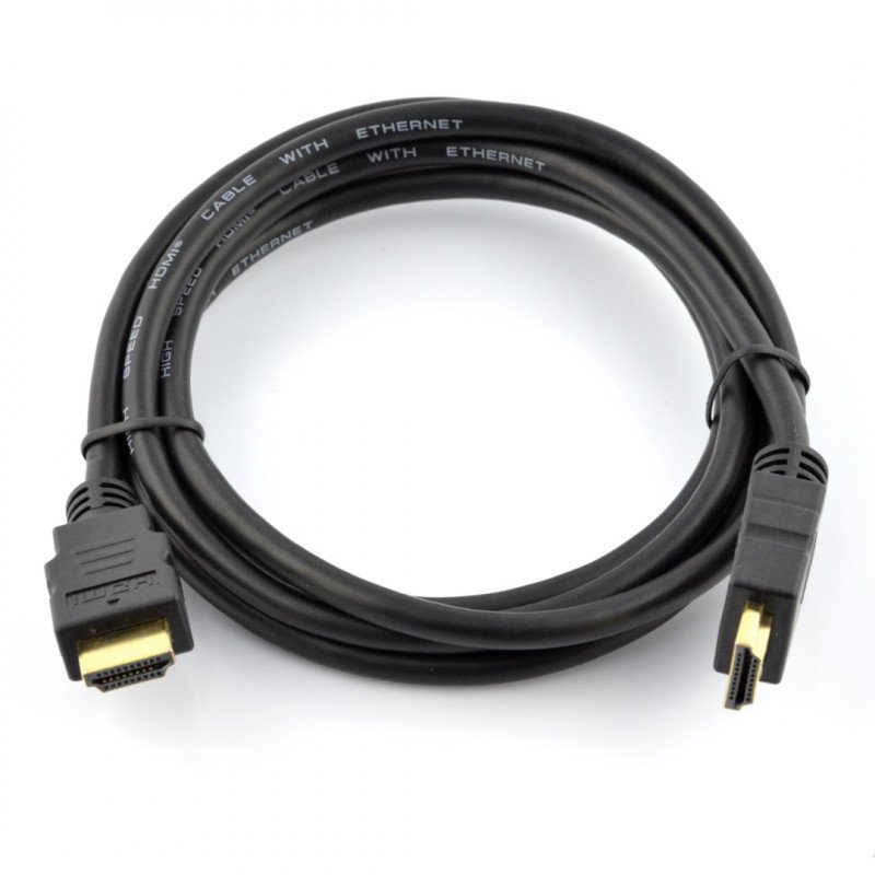 Kabel HDMI dlouhý 2,0 - 1,8 m
