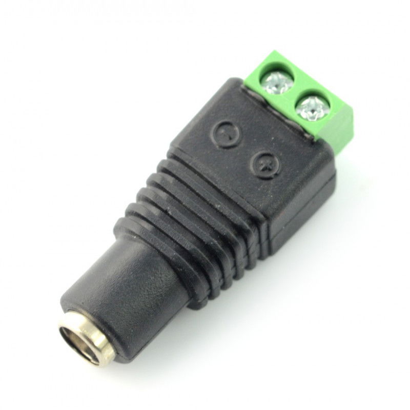 DC jack φ5,5 x 2,1 mm s rychlým konektorem