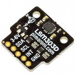 PiMoroni LSM303D - 3osý akcelerometr a I2C magnetometr