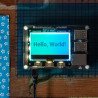Pimoroni GFX HAT - modul s LCD 2,15 '' 128x64px s RGB podsvícením pro Raspberry Pi - zdjęcie 4