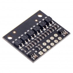 Pásek s QTR-HD-06A reflexními senzory - analogový