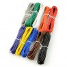 Sada kabelů z PVC - 10 barev - 60m - zdjęcie 2