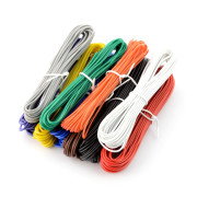 Sada kabelů z PVC - Velleman K / MOWM - 10 barev - 60m
