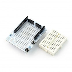 Proto Shield pro Arduino + prkénko na 170 jamek - Velleman VMA201