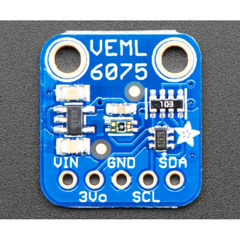 Adafruit VEML6075 - UVA, UVB a UV senzor